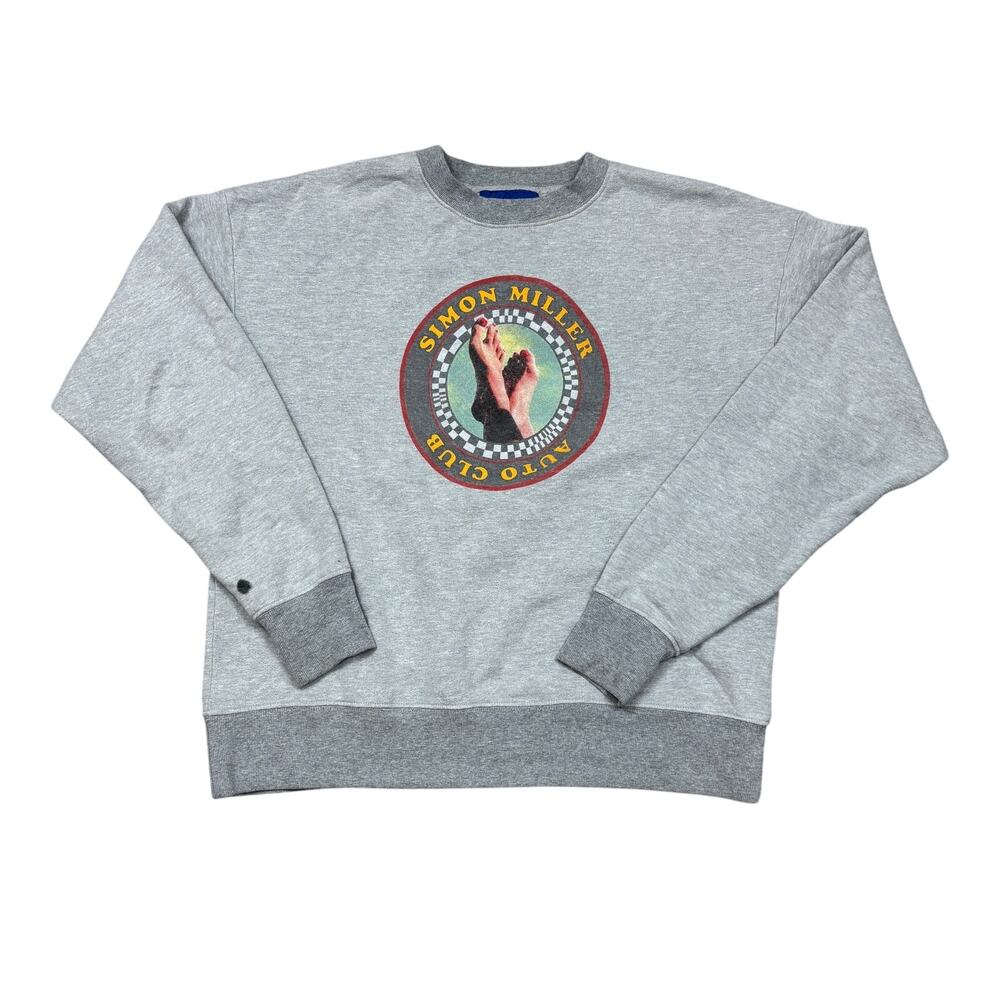 Simon Miller Rista Auto Club Oversized Sweatshirt Women's Small